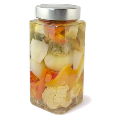 Giardiniera in aceto di vino