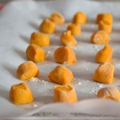 Kürbisgnocchi