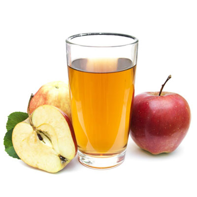 100% organic unfiltered apple juice