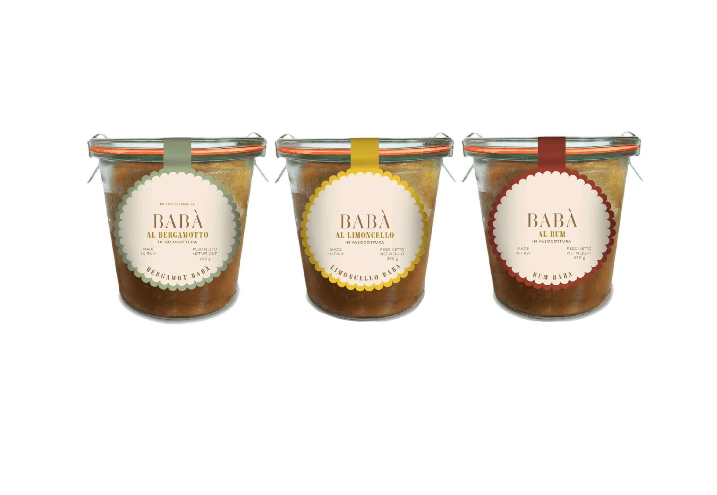 Babà al rum in vaso cottura