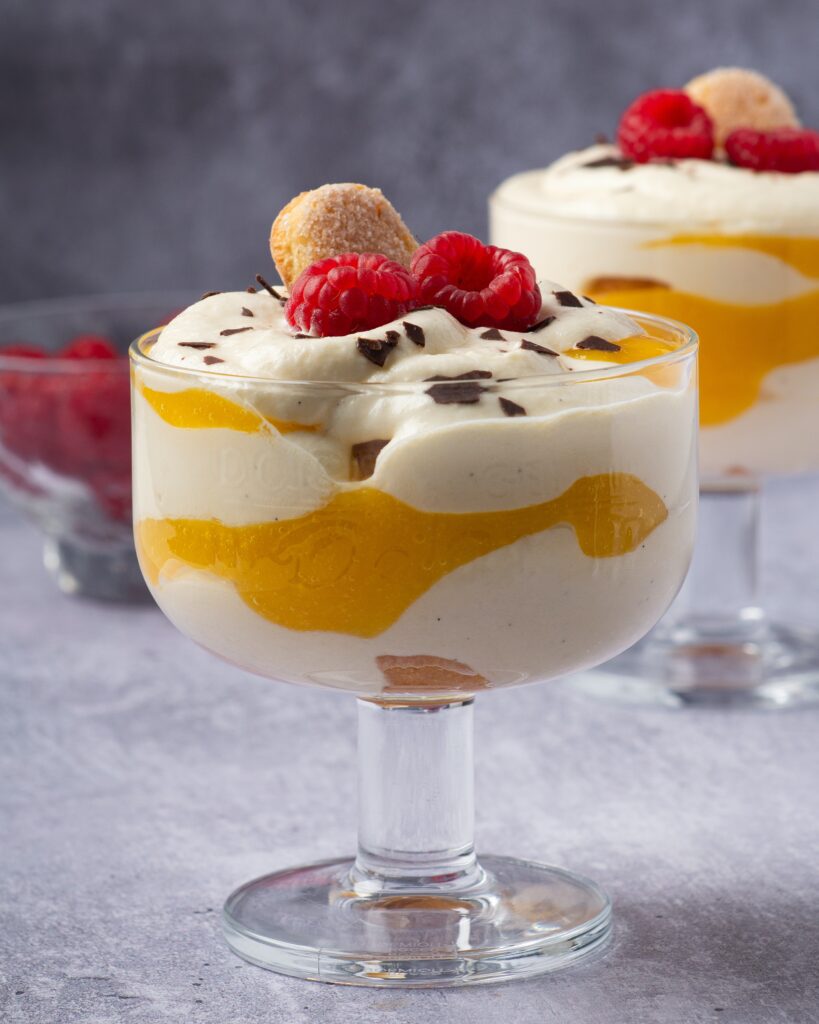 Coppa di mascarpone e zabaione